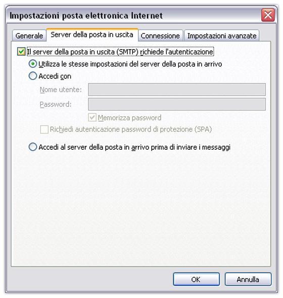 richiesta l'autenticazione