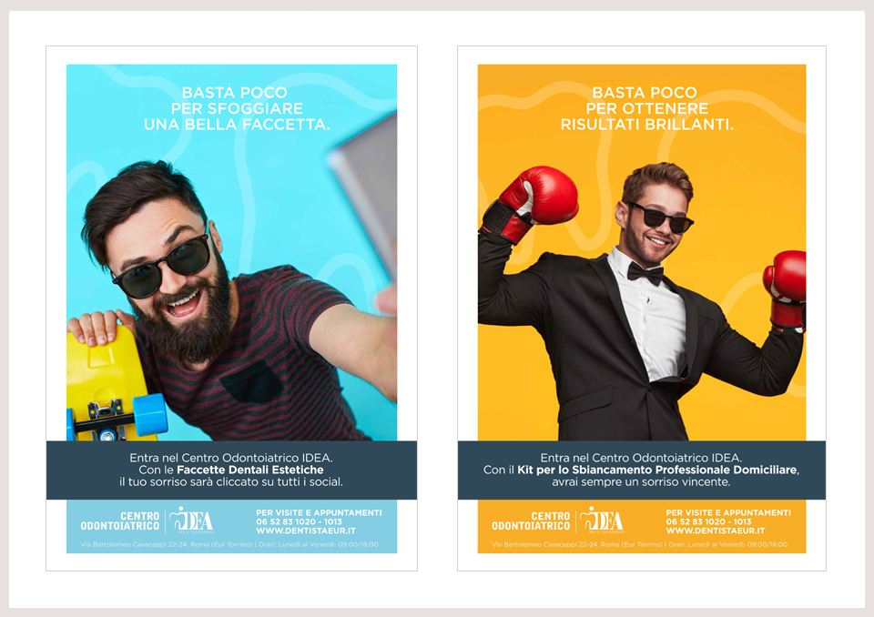 realizzazione-creativita-pubblicitaria-centro-odontoiatrico-idea