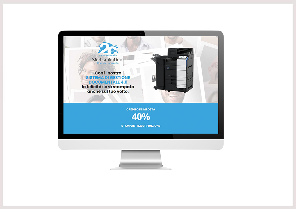 landing page